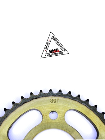 Венец, звезда ведомая (428H-39) сталь, закаленные зубья CG/CB 4х90х58