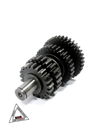 Вал КПП (вал редуктора) вторичный (ведущей звезды), YX140\W063 kick start WELS RT