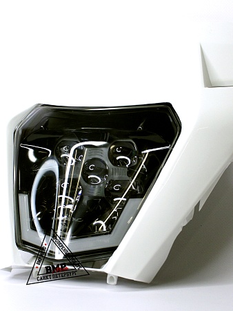 Фара в сборе XCW 150/200/300 17-19 (KTM) белая