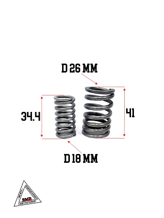 Клапаны ГРМ 169MM (CB250-A) water, 2V (компл=2шт+ремкомплект) ZS