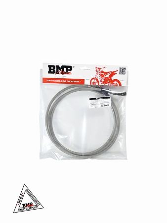 Шланг гидравлический тормозной (армированный) L=2000 d=10мм серый  BMP-moto
