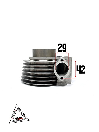 Цилиндро - поршневая группа 4T GY6-200cc, 157QMJ, D63.00мм, Hц-90/69мм (00005955)