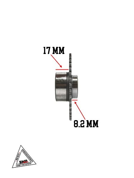 Звездочка привода коленвала двиг. ZS1P62YML-2 (W190) CN