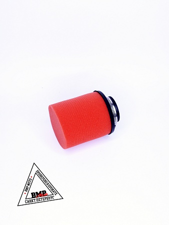 Фильтр возд. нулевик #5 (d=32mm) поролон черн./красный