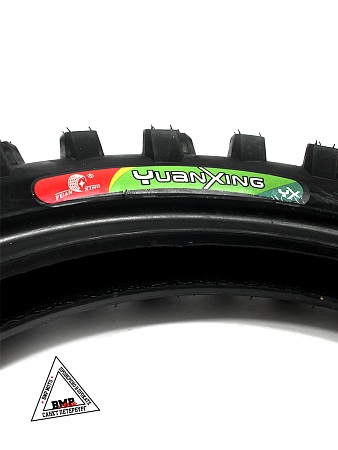 Покрышка мото 14" 90/100-14 P-398 Yuanxing