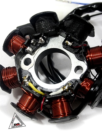 Статор 139QMB 50/80см3 (6+2 катушки)