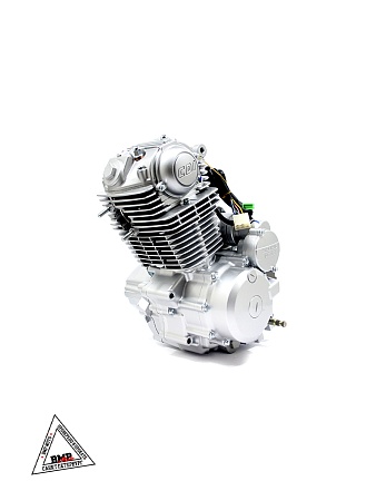 Двигатель в сборе ZS 165FMM (CB250D-G) 223см3, возд. охл., электростартер