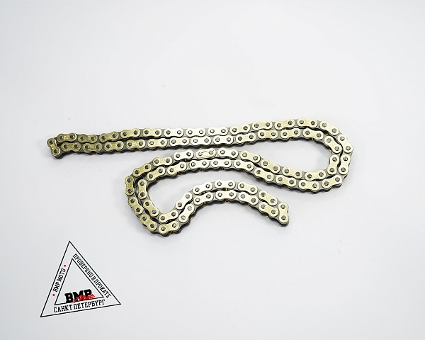Цепь привода 428H 132L (усиленная) золотая SFR