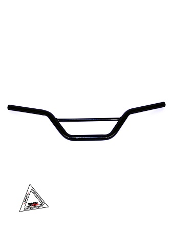 Руль 22мм #4 с перекладиной черный глянцевый