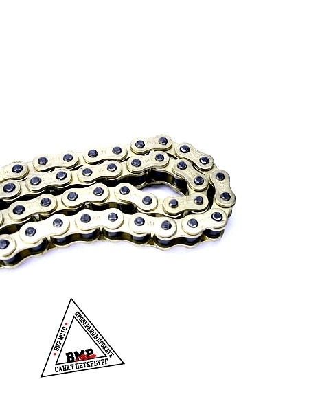 Цепь приводная 428H 132 золотая