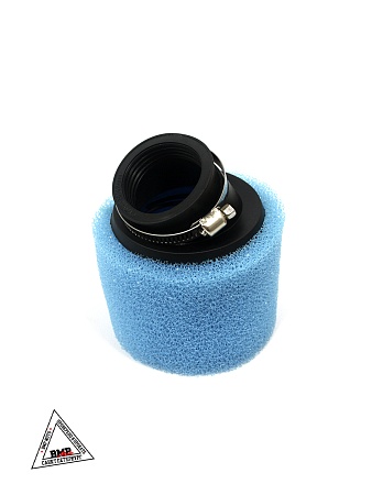 Фильтр возд. нулевик #2 (d=38mm) поролон синий