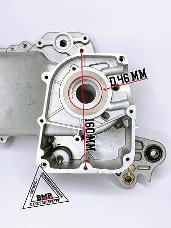 Картер левый139QMB 50/80см3