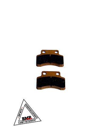 Колодки тормозные дисковые #8 X-TECH (semi-metallic) полуметаллические