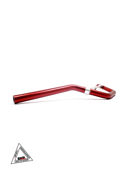 Руль 22мм #3 с перекладиной красный