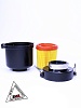 Фильтр возд. нулевик #3 (d=45mm) в корпусе