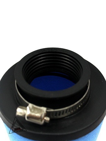 Фильтр возд. нулевик #5 (d=35mm) поролон черн./синий