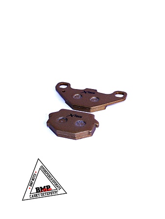 Колодки тормозные дисковые #10 X-TECH (semi-metallic) полуметаллические