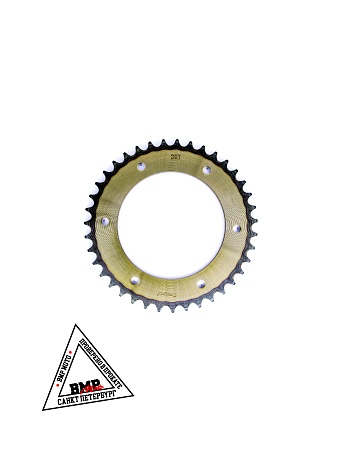 Венец, звезда ведомая (520-39) сталь, закаленные зубья Кросс 250-450 6х153х125