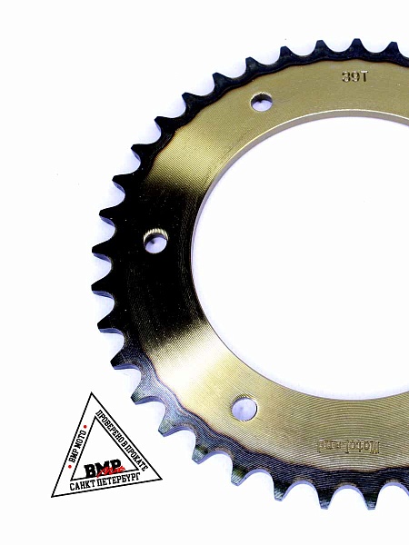 Венец, звезда ведомая (520-39) сталь, закаленные зубья Кросс 250-450 6х153х125