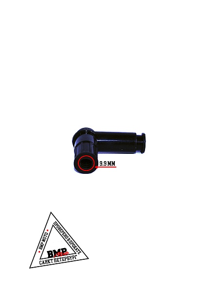 Колпачок свечной мото силикон (черный)