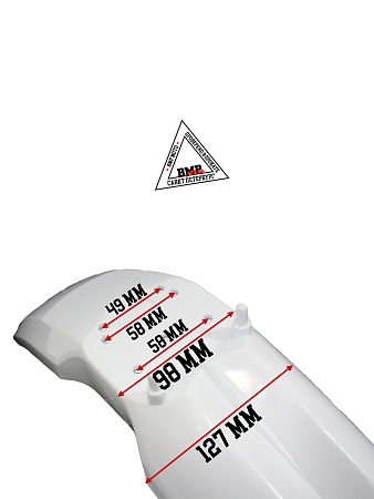 Крыло переднее KAYO K1 BMP-moto