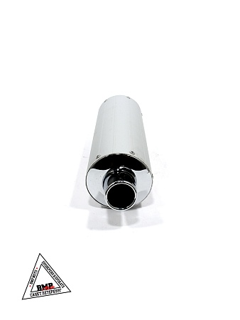 Глушитель (комплект) 4T 50/100cc 139QMB; L-320мм, D-110мм (бочка) (00003672)