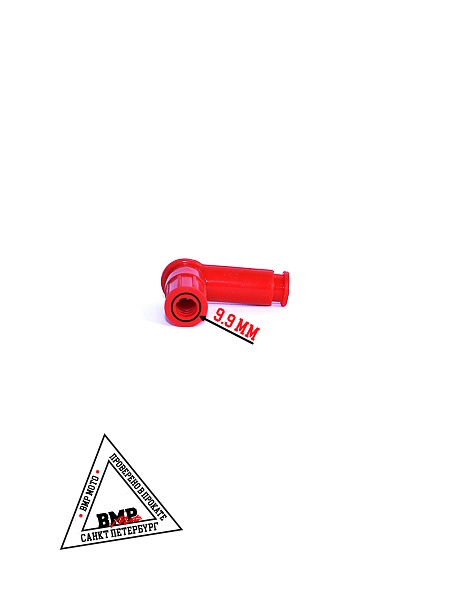 Колпачок свечной мото силикон (красный)