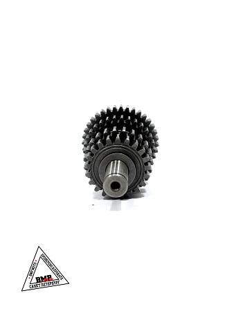 Вал КПП (вал редуктора) вторичный (ведущей звезды), YX140\W063 kick start WELS RT