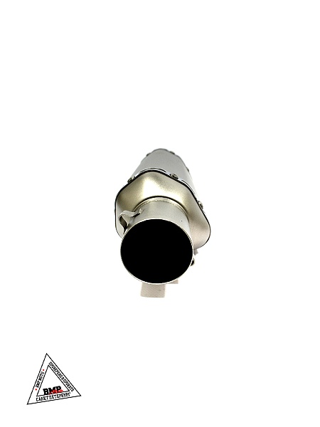 Глушитель AKRAPOVIC #12 (двойной) шестигранный титан