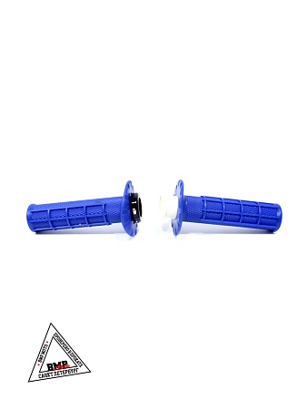 Грипсы SM-472, синие, ф=22мм, пара
