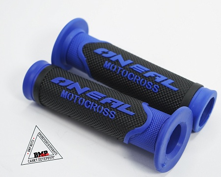 Ручки руля ZX-459 синие (011804)