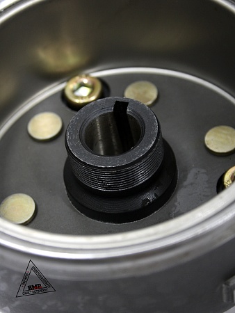 Ротор генератора (магнит) 156FMI (CB125D) 161FMJ (CB150D) 163FML-2 (CB200-C) 169FML (CB200)