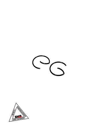 Поршень 4T CB/CG Ø64,00mm, p-15 (150/200cc 0,50:163FML) "RED" (P-1032)