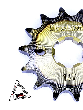 Звезда ведущая (428-14) 20мм сталь, закаленные зубья