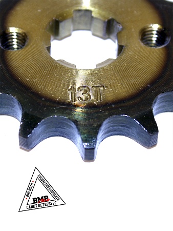 Звезда ведущая (428-13) 17мм сталь, закаленные зубья BMP-moto