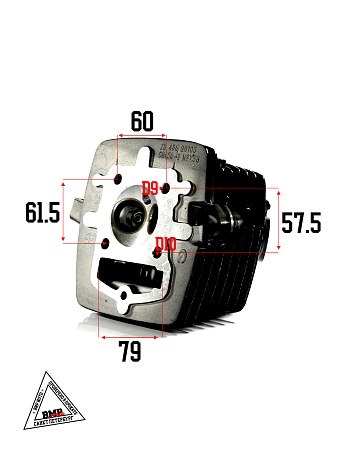 Головка блока цилиндра, ГБЦ BSE ZS161FMJ