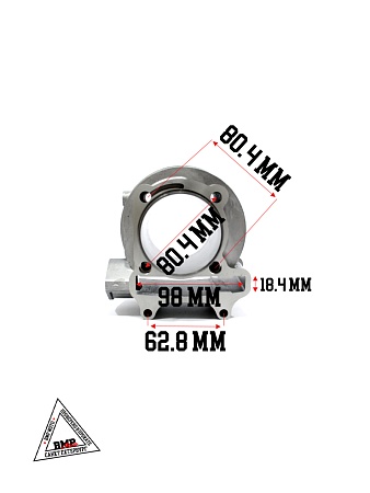 ЦПГ (поршневая) d=61mm 161QMK 200см3 (80.5/80.7/78.8/15) с реверсом