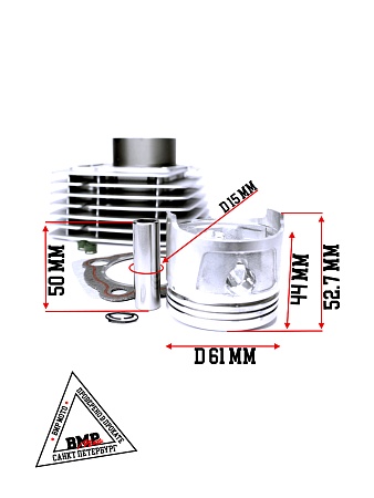 ЦПГ (поршневая) 161FMJ (CB150D) d=61 (87,6/84,3/69/15)